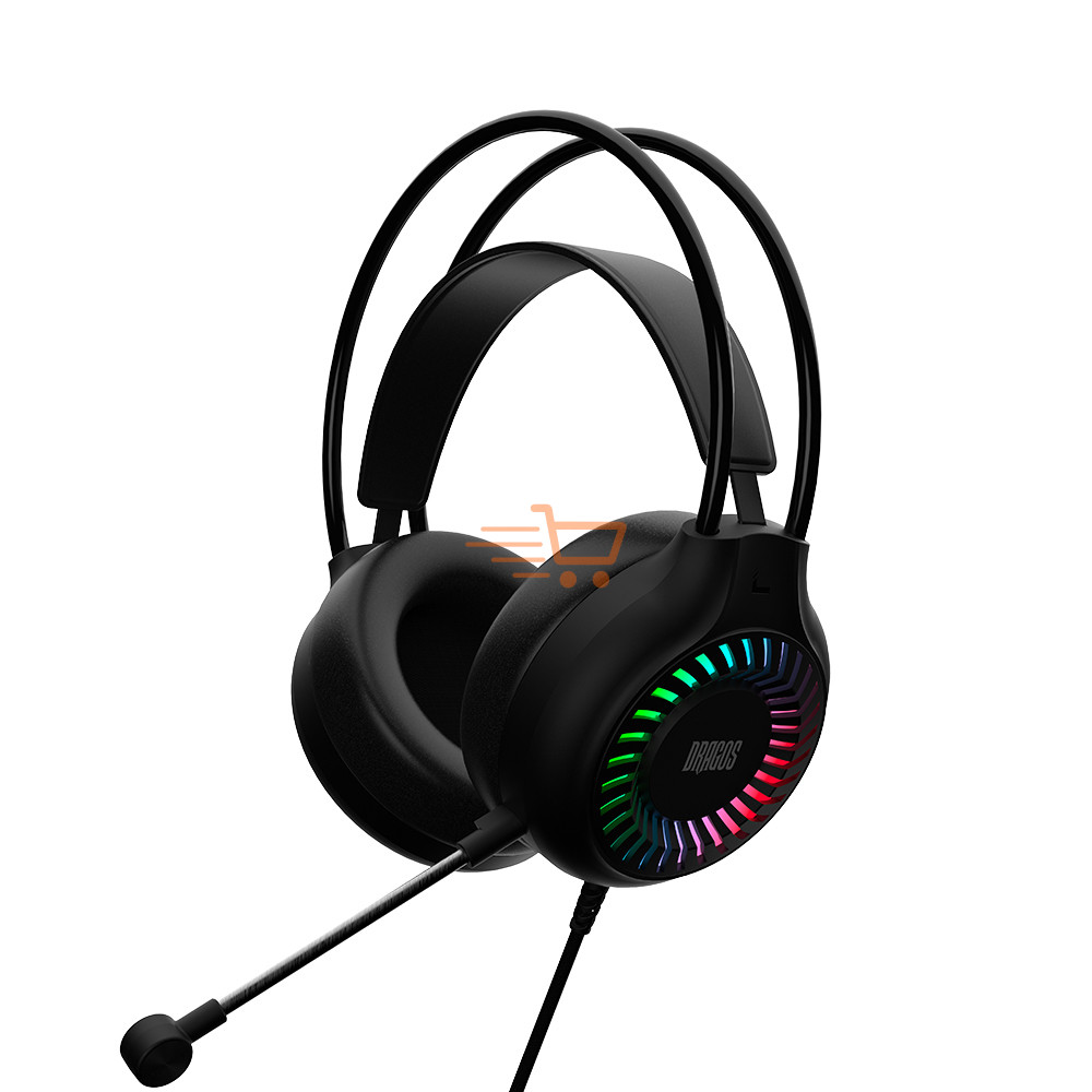 Dragos Bundle RGB Kablolu Oyuncu Klavye Mouse ve Kulaklık Seti